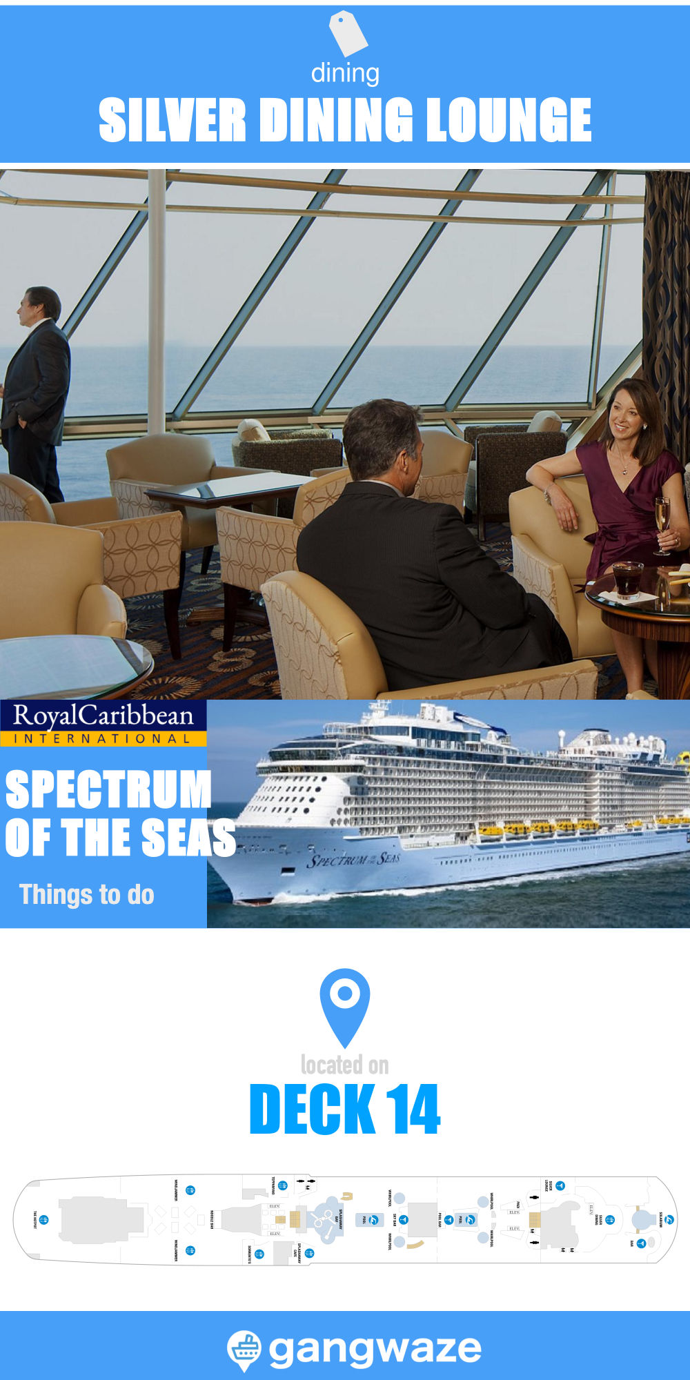 Spectrum of the Seas - Silver Dining and Lounge